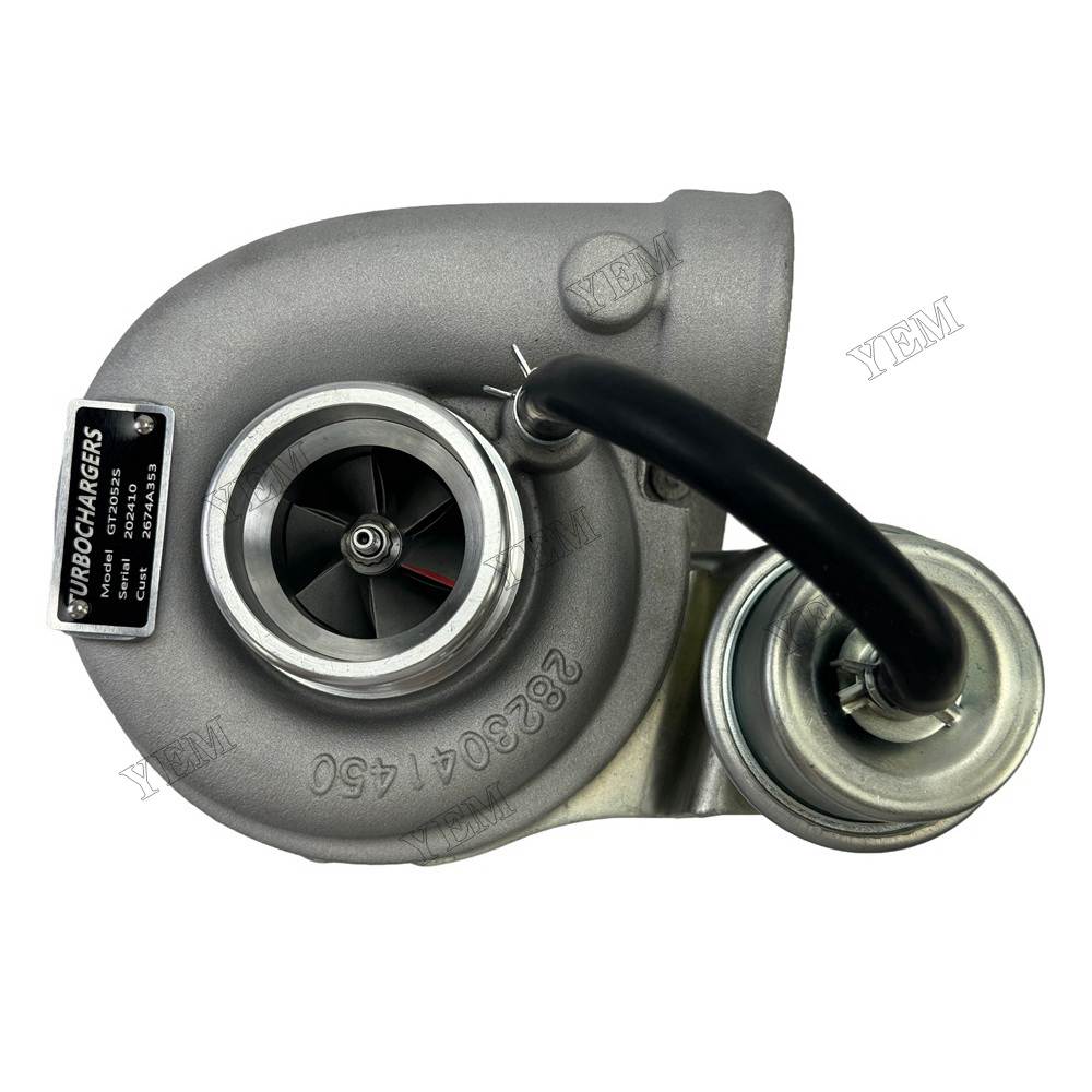 YEM Parts 2674A353 727262-0003 Turbocharger For Perkins 1004-40T Excavator Diesel For Perkins
