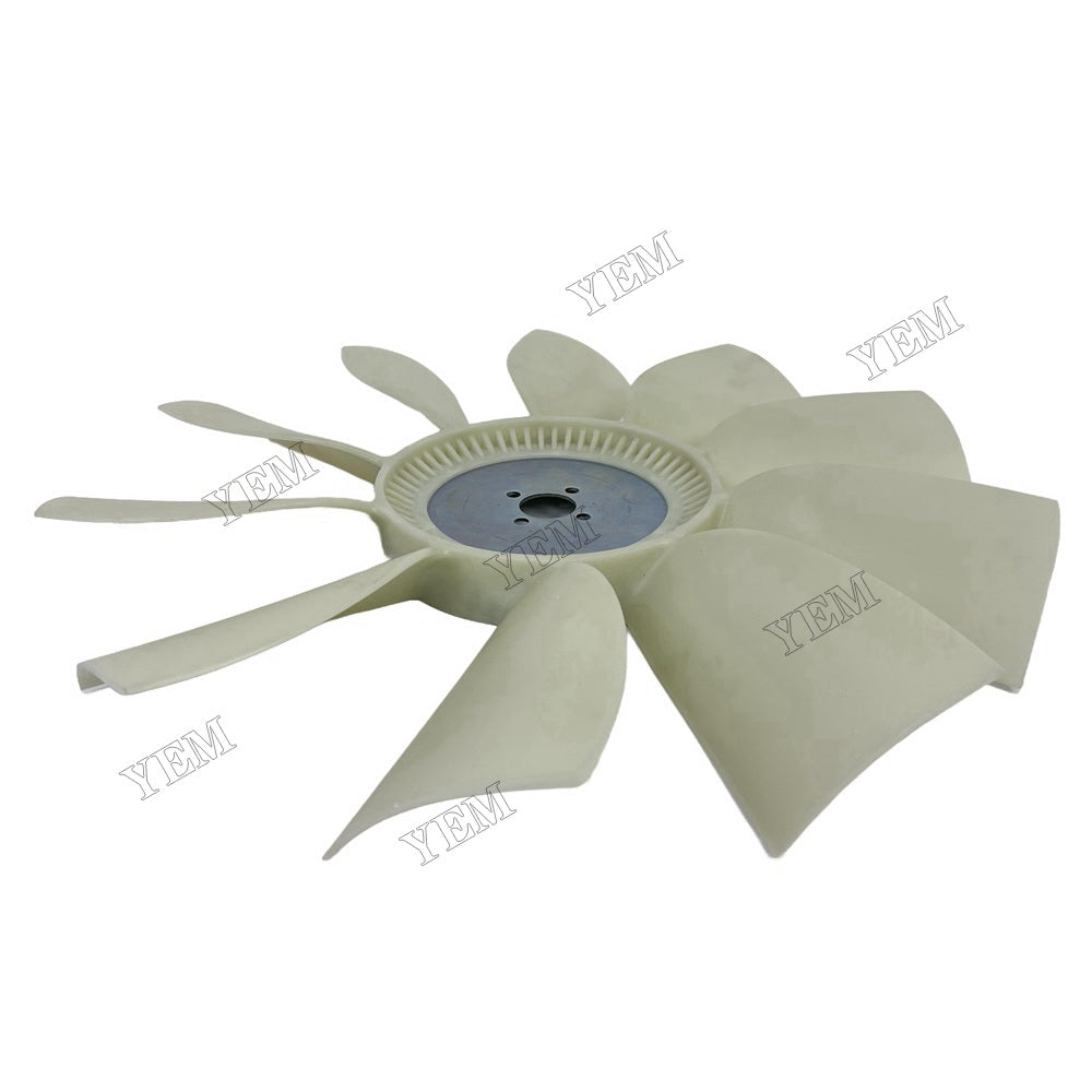 YEM Parts 2485C527 Fan Blade 10 blade 4 holes For Perkins 1006E-6T Engine For Perkins