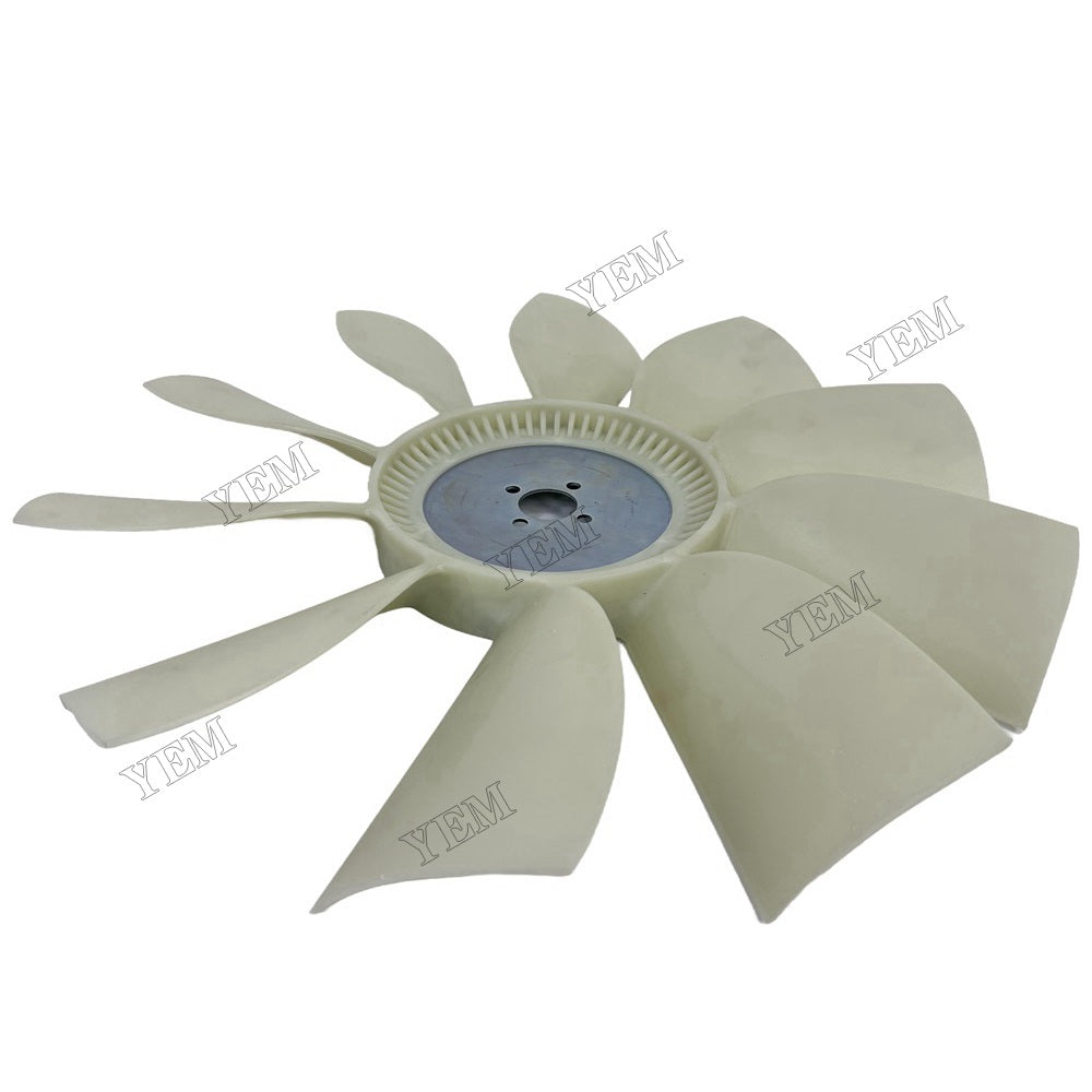 YEM Parts 2485C527 Fan Blade 10 blade 4 holes For Perkins 1006E-6T Engine For Perkins