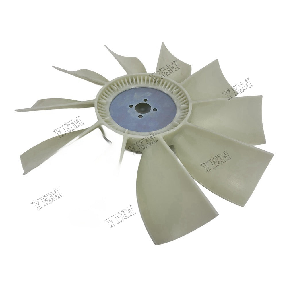 YEM Parts 2485C527 Fan Blade 10 blade 4 holes For Perkins 1006E-6T Engine For Perkins