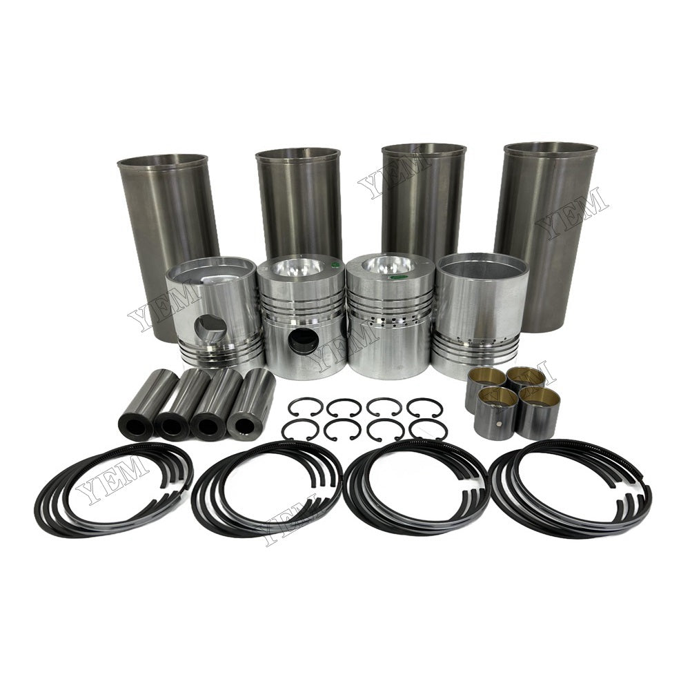 YEM Parts 4 PCS Cylinder Liner Kit For Perkins 4.248 Engine Excavator Engine For Perkins
