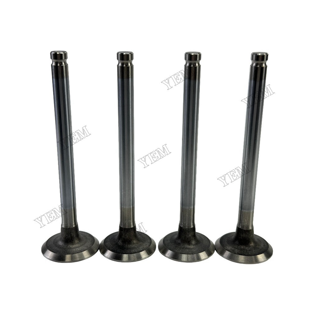 YEM Parts 4 PCS Exhaust Valve For Perkins 4.248 Engine Excavator Diesel EngineSpare Parts