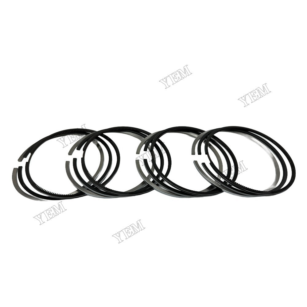 YEM Parts 4 PCS Piston Rings Set For Komatsu 4D107 Engine Excavator Engine Spare Parts For Komatsu