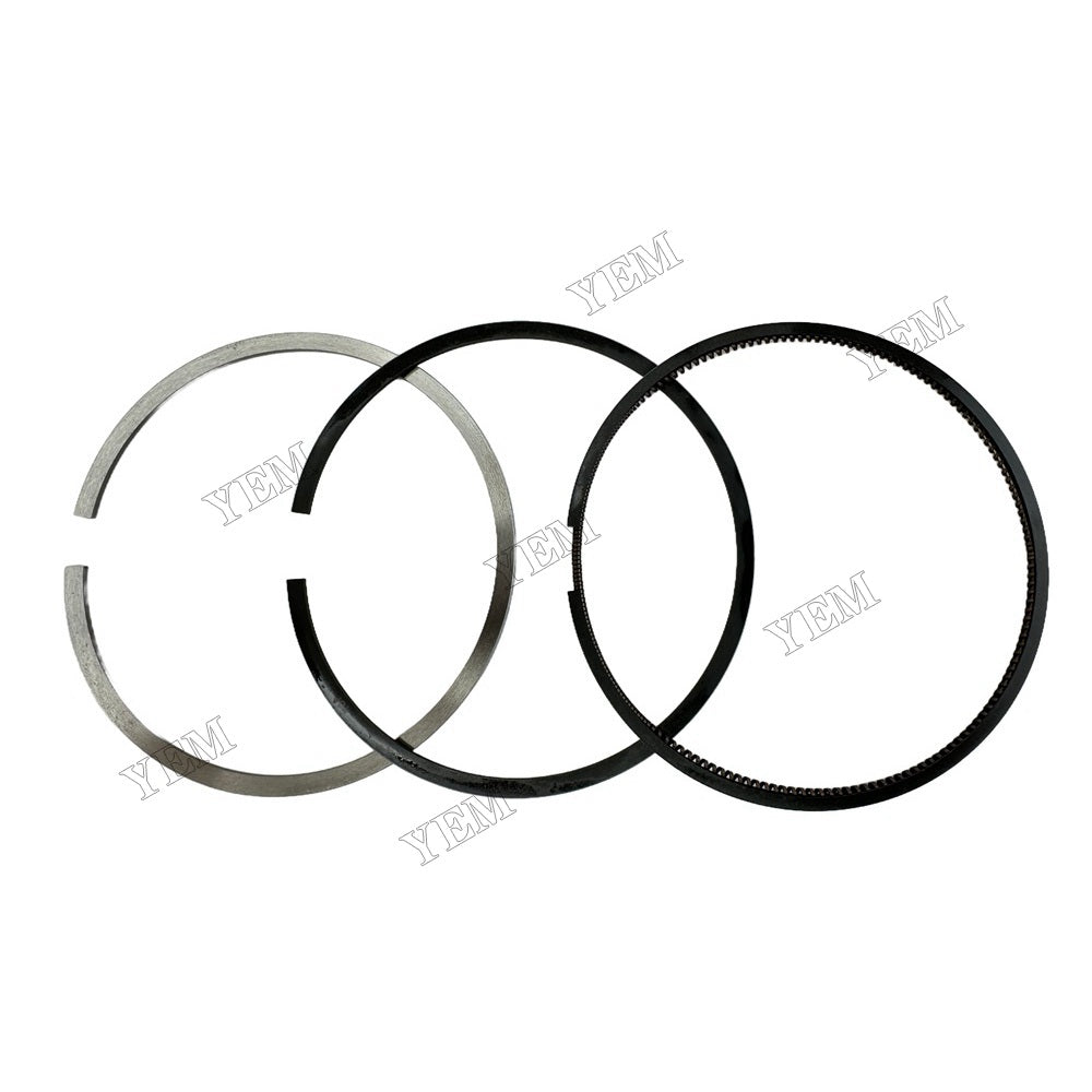 YEM Parts 4 PCS Piston Rings Set For Cummins QSB4.5 Engine Sennebogen 723 E excavator For Cummins