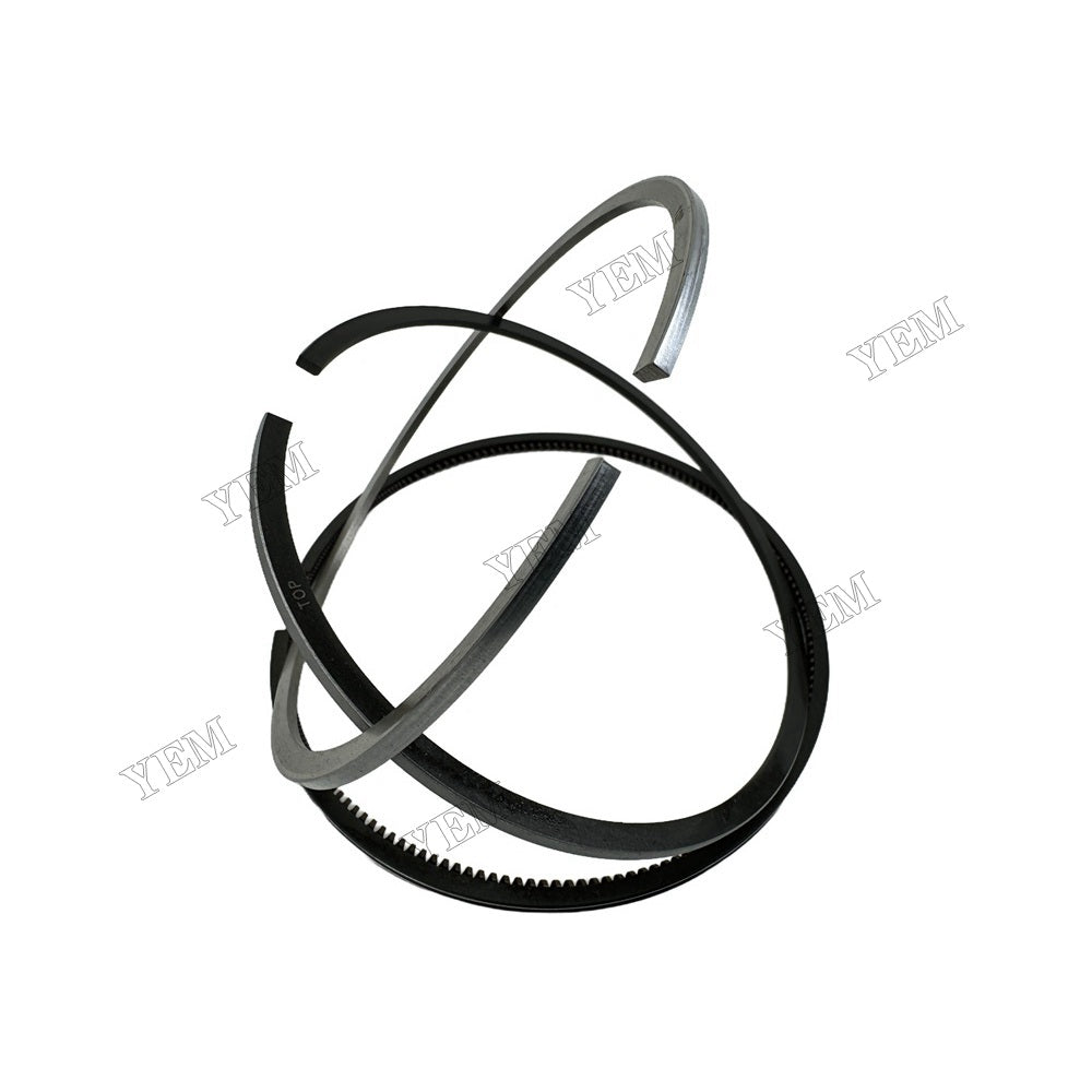 YEM Parts 4 PCS Piston Rings Set For Cummins QSB4.5 Engine Sennebogen 723 E excavator For Cummins