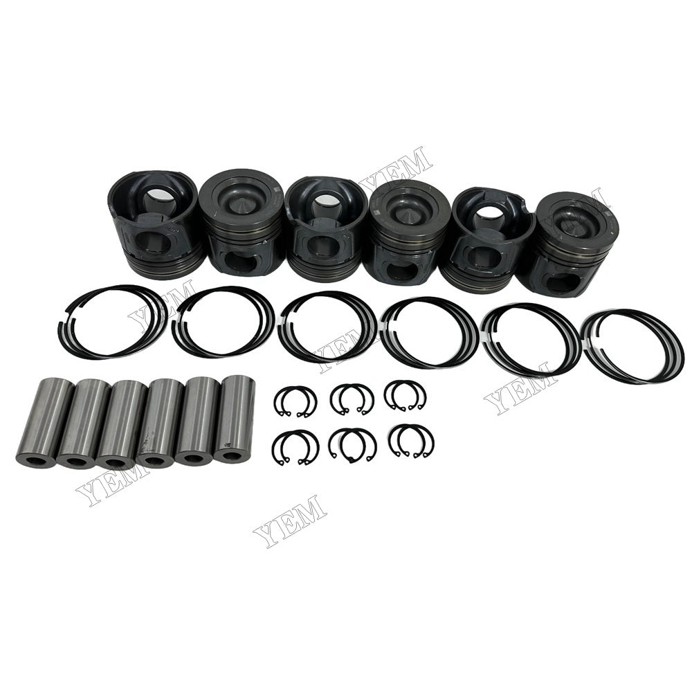 YEM Parts QSL9.3 Piston With Rings Kit STD For Cummins Spare Parts