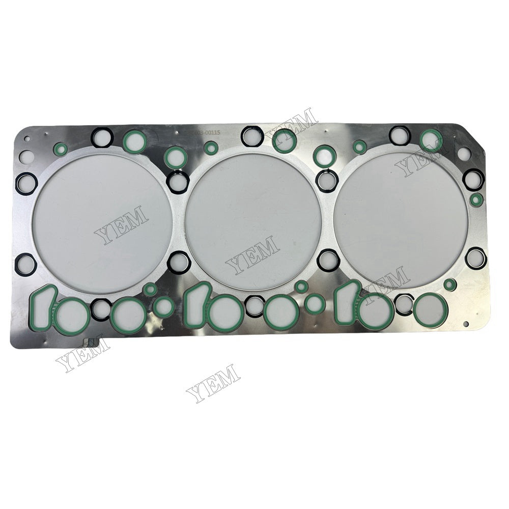 YEM Parts 400603-00115 65.03901-0067 Head Gasket For Doosan DV11 Engine DX 520LC excavator For Doosan