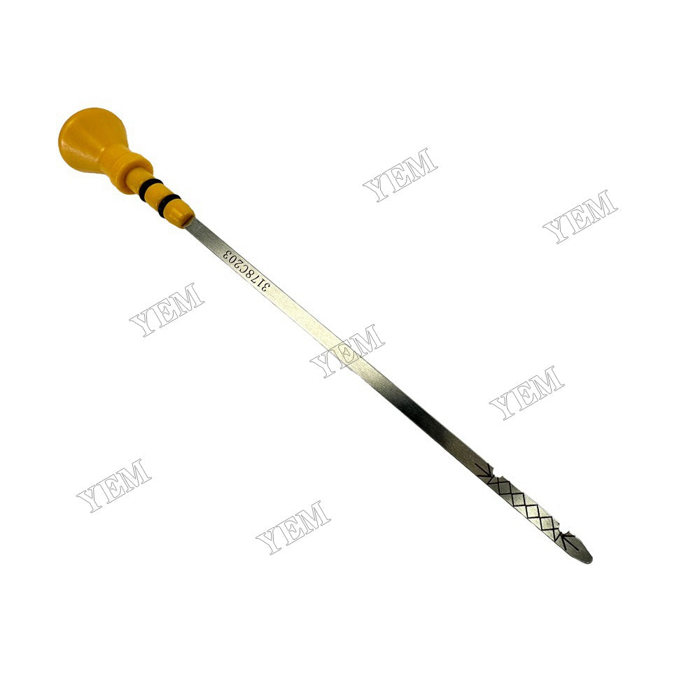 YEM Parts 3178C203 Oil Dipstick For Caterpillar C6.6 Engine Pipe Layer For Caterpillar