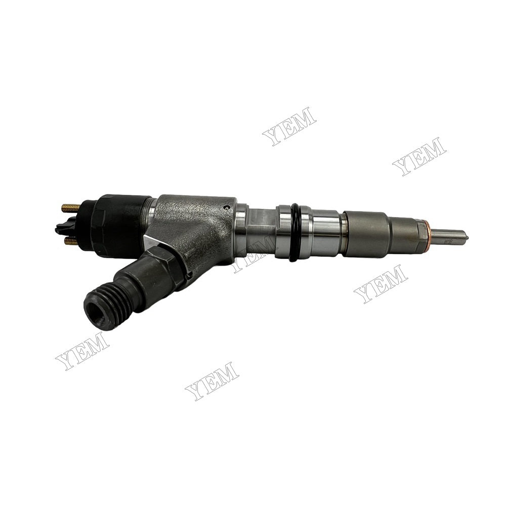 YEM Parts 6 PCS 0445120371 3969626 Injector For Caterpillar C7.1 Engine M322 excavator For Caterpillar