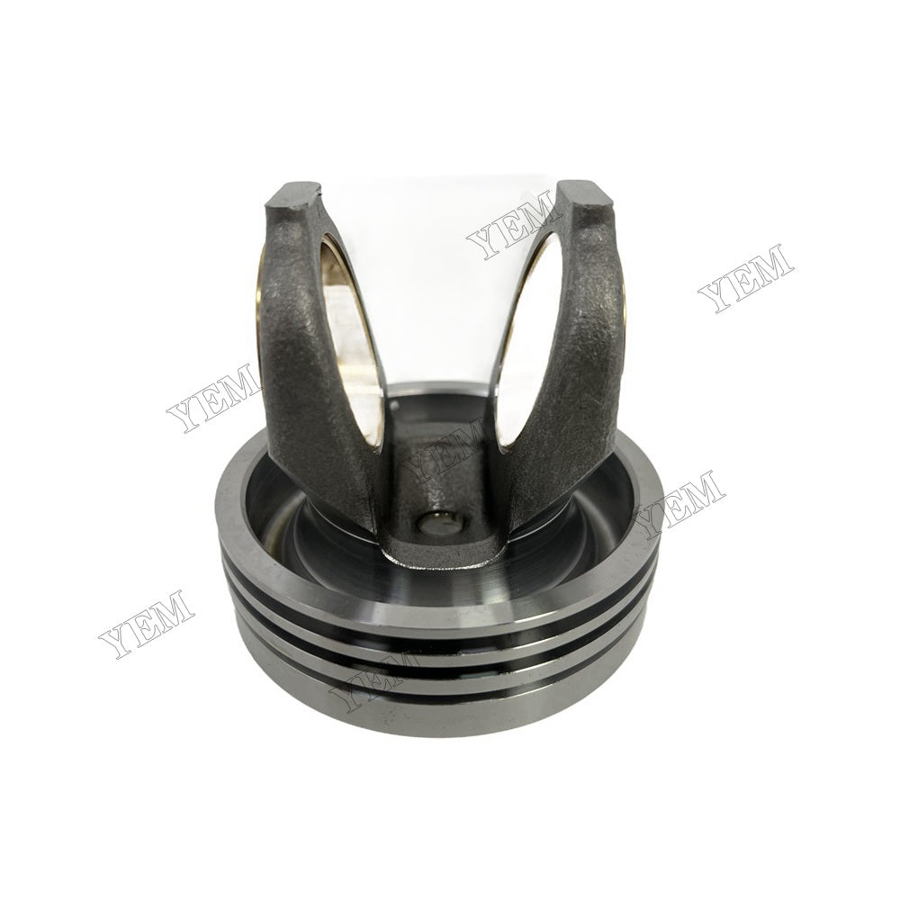 YEM Parts 6 PCS Piston + Pin Clip For Caterpillar C9 Engine Excavator Engine Spare Parts For Caterpillar