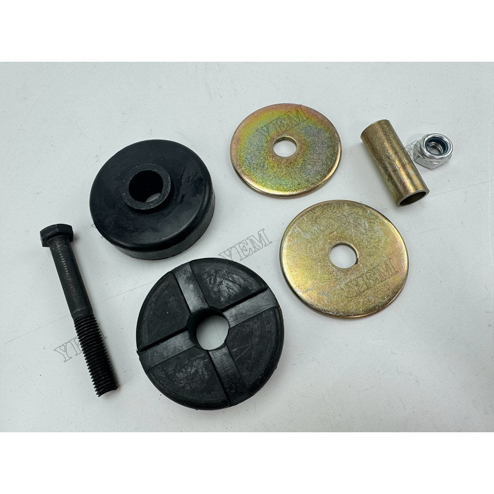 YEM Parts Engine Mount Rubber Pad with Screws for Nissan TD42 For Nissan