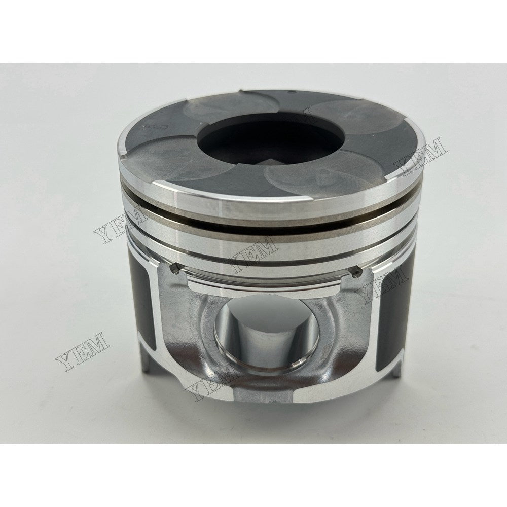 YEM Parts 4 pcs Piston with Pin and Circlips STD ME191472 for Mitsubishi 4M41 Engine For Mitsubishi