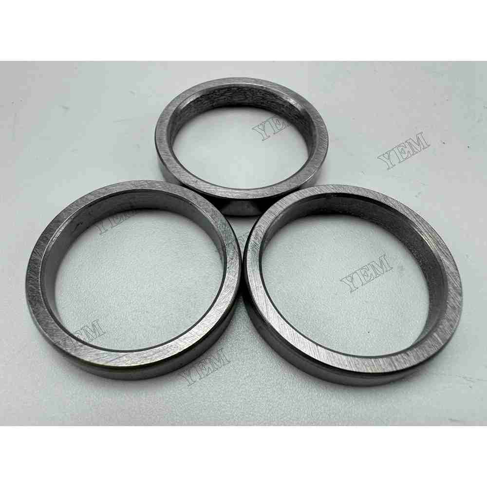 YEM Parts 3 PCS Exhaust Valve Seat For Mitsubishi K3D Engine Crawler Excavator
