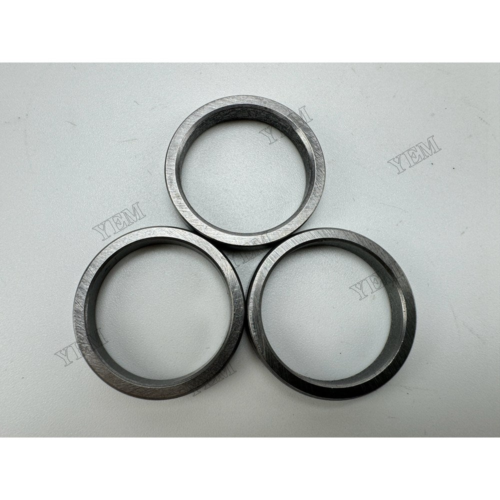 YEM Parts 3 PCS Exhaust Valve Seat For Mitsubishi K3D Engine Crawler Excavator For Mitsubishi