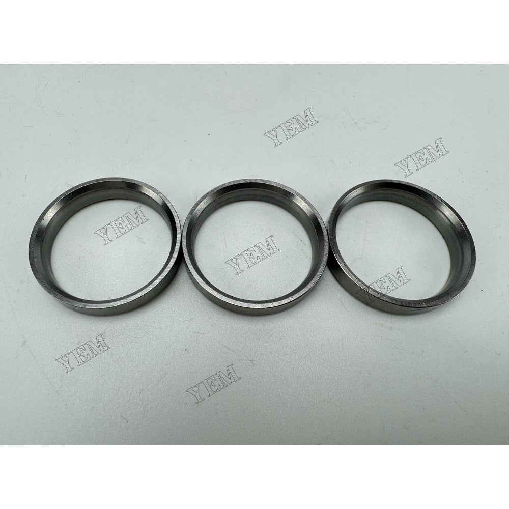 YEM Parts 3 PCS Intake Valve Seat For Mitsubishi K3D Engine Crawler Excavator For Mitsubishi