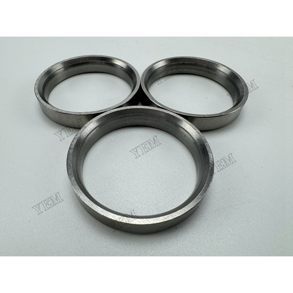 YEM Parts 3 PCS Intake Valve Seat For Mitsubishi K3D Engine Crawler Excavator For Mitsubishi