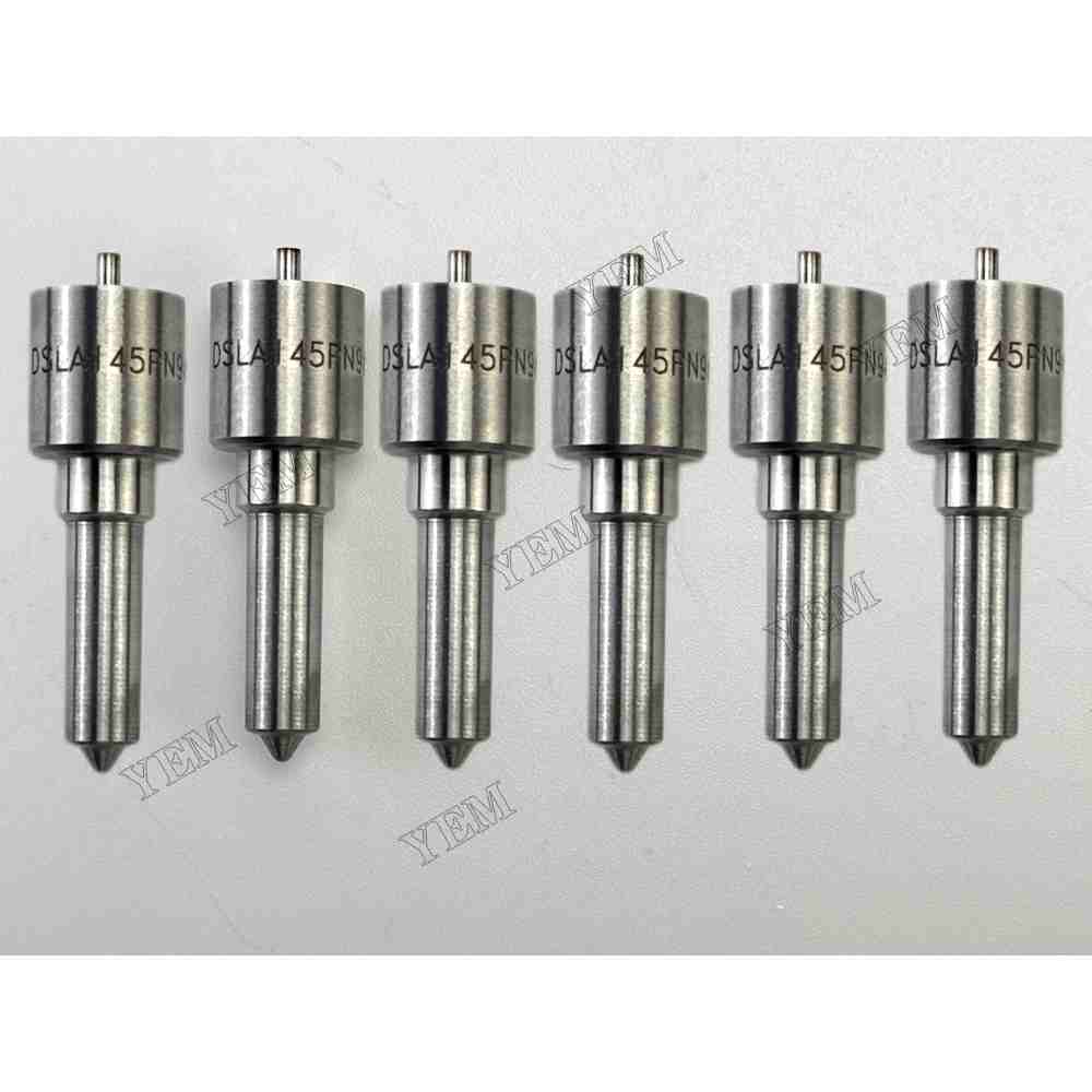 YEM Parts 6 pcs Injection Nozzle 105017-9450 for Mitsubishi S6S Engine