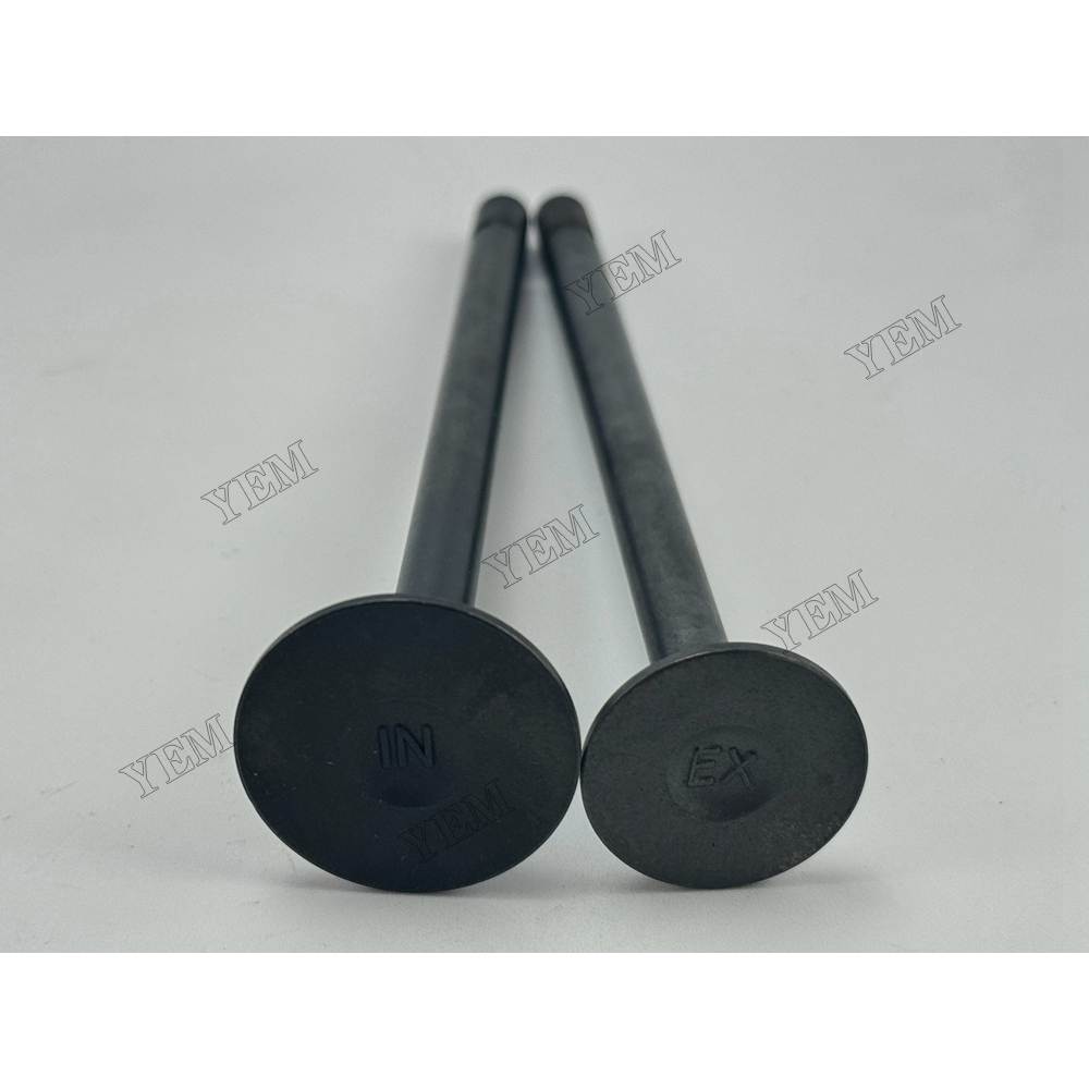 YEM Parts 4 pcs Intake and Exhaust Valve for Isuzu 4FE1 Engine For Isuzu