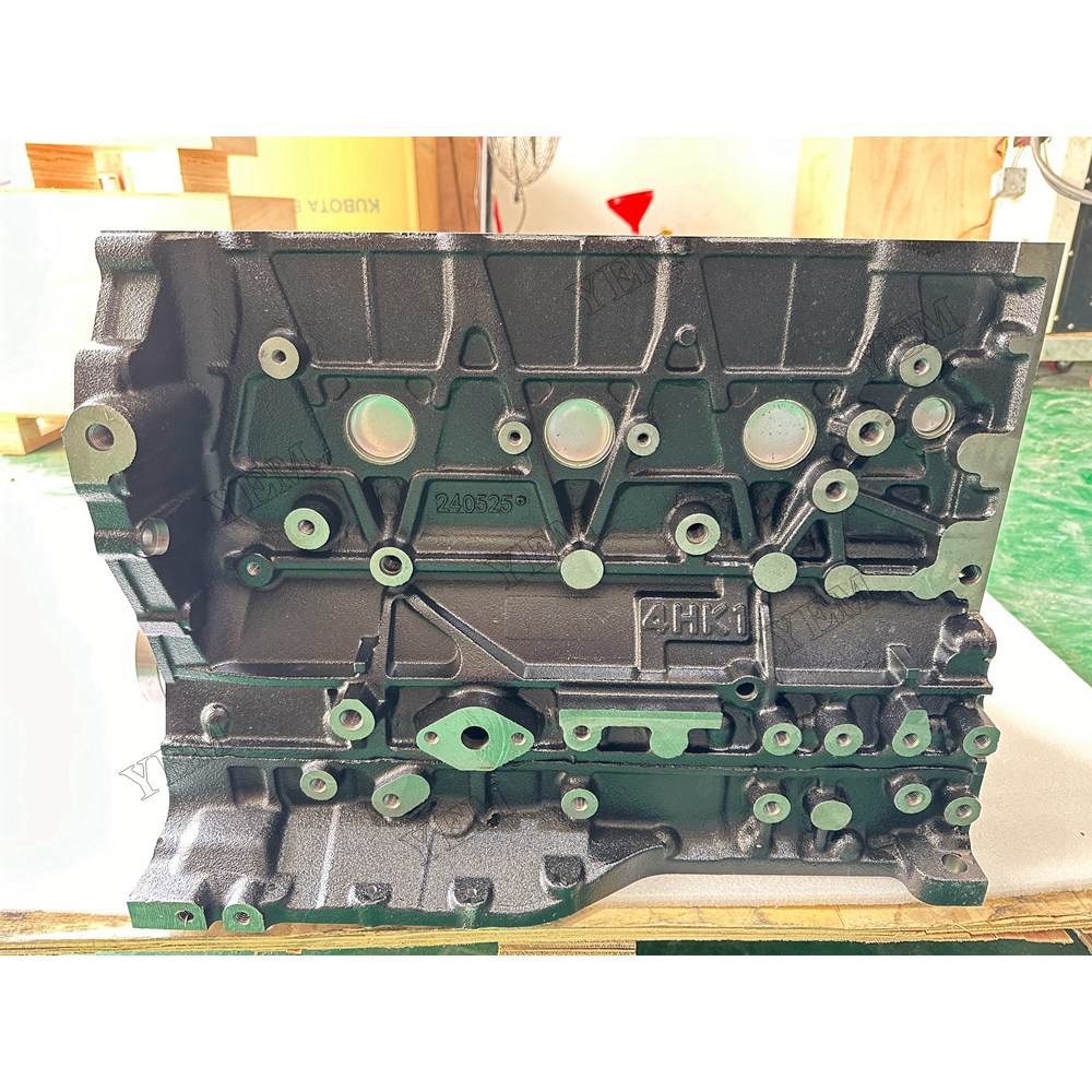 YEM Parts 4HK1 Cylinder Block for Isuzu 4HK1 Engine Spare Parts