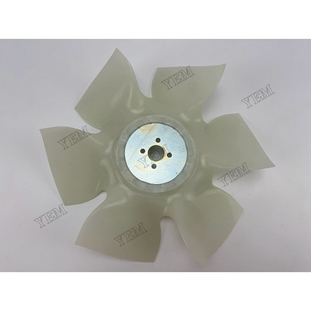 YEM Parts Fan Blade 6 blades 4 holes U45306891 for Perkins 404D-22