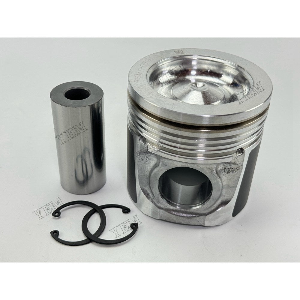 YEM Parts 6 pcs Piston with Pin and Circlips STD T415832 493-3262 for Perkins Engine For Perkins