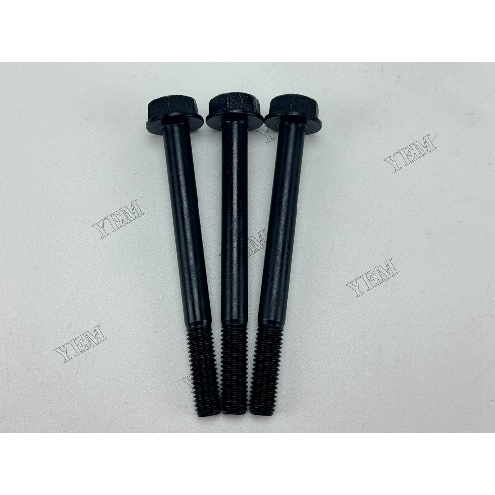 YEM Parts Cylinder Head Bolt - Short 129350-01230 for Yanmar 3D84-1 For Yanmar
