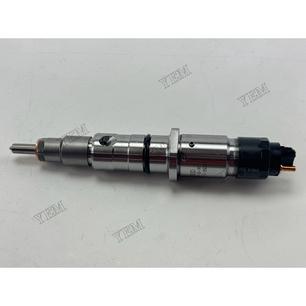 YEM Parts 6 pcs Injector 0445120304 5272937 for Cummins ISLE8.9 Engine For Cummins