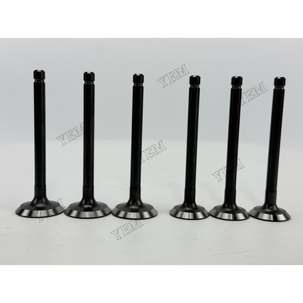 YEM Parts 3 pcs Intake and Exhaust Valve 1G686-13110 1G686-13120 for Kubota D722 Engine For Kubota