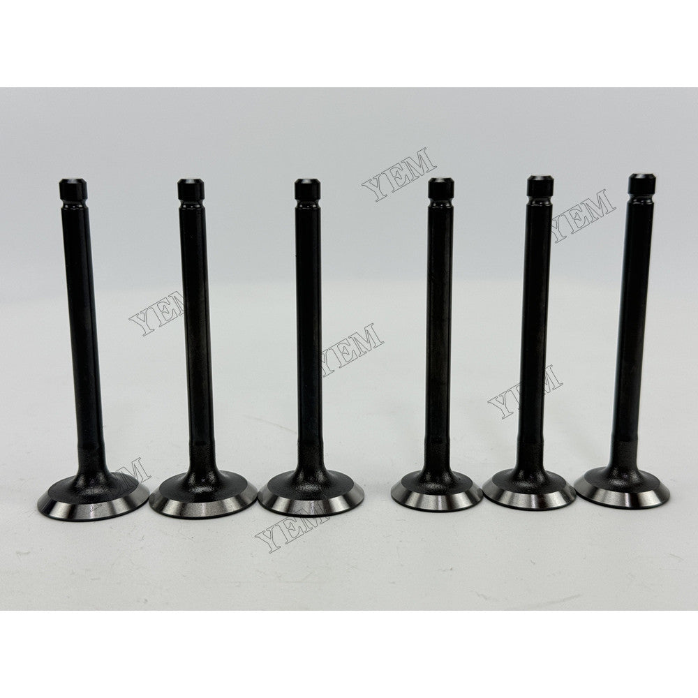 YEM Parts 3 pcs Intake and Exhaust Valve 1G686-13110 1G686-13120 for Kubota D782 Engine For Kubota