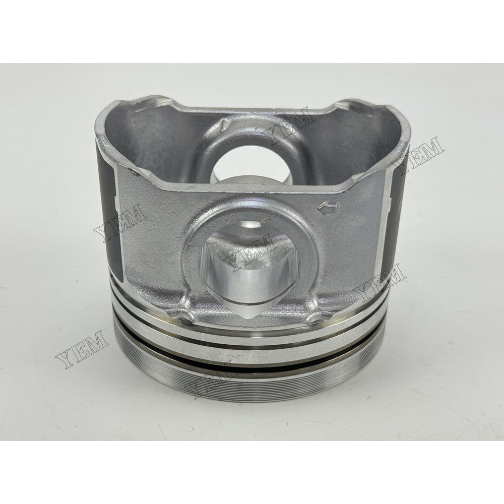 YEM Parts 4 pcs Piston with Pin and Circlips STD 1J508-21110 for Kubota V3800 Engine For Kubota