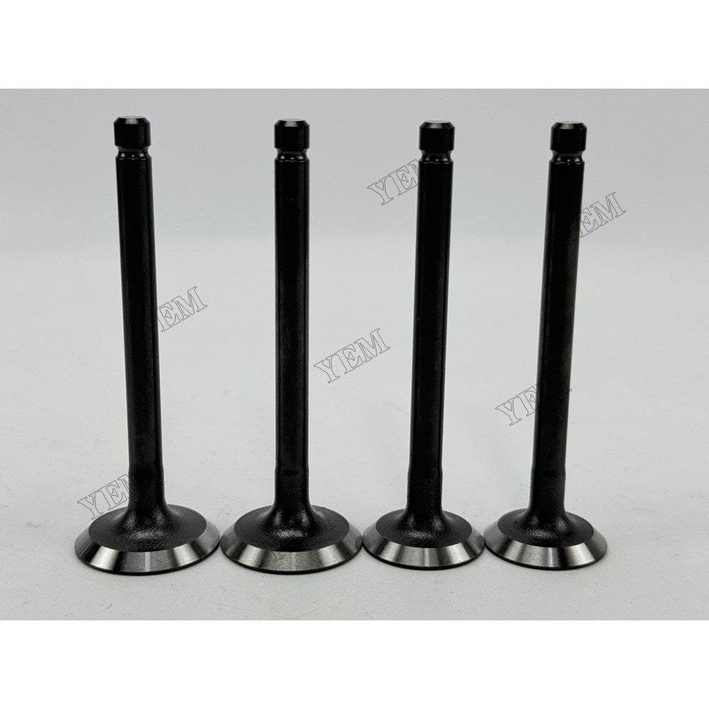 YEM Parts 2 pcs Intake and Exhaust Valve 1G686-13110 1G686-13120 for Kubota Z402 Engine For Kubota