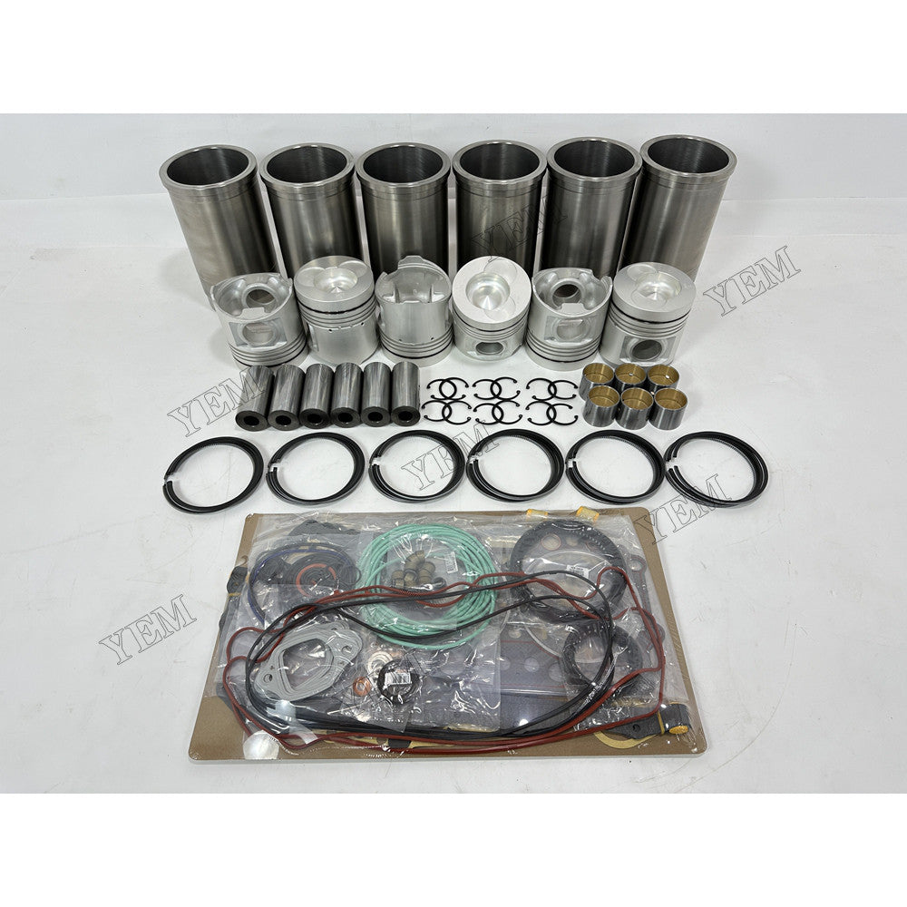YEM Parts 8 pcs Overhaul Kit With Gasket Set for Hino K13D Engine For Hino