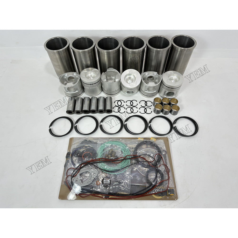 YEM Parts 8 pcs Overhaul Kit With Gasket Set for Hino K13D Engine For Hino