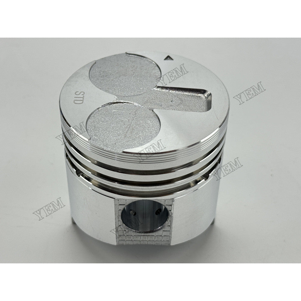YEM Parts 2 pcs Piston with Pin and Circlips STD for Mitsubishi L2A Engine For Mitsubishi