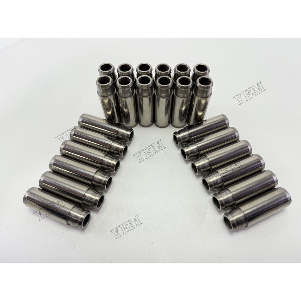 YEM Parts 12 pcs Valve Guide for Mitsubishi S6B Engine Engine Spare Parts For Mitsubishi