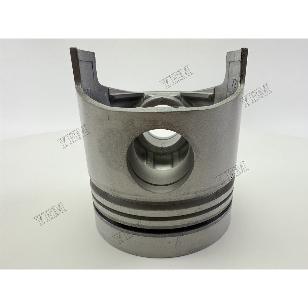 YEM Parts 4 pcs Piston with Pin and Circlips STD for Isuzu 4BC1 Engine For Isuzu