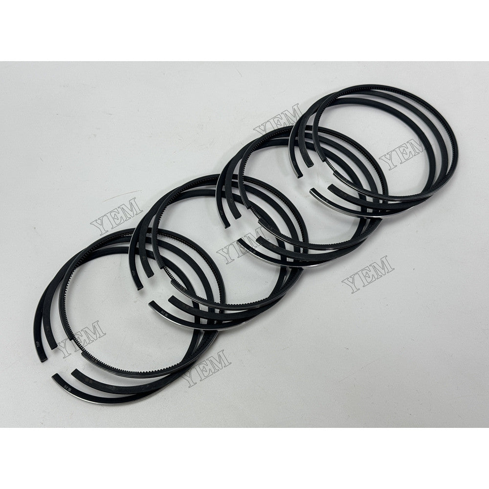 YEM Parts 4 pcs Piston Rings Set STD 800117610000 for Deutz TD2.9L4 Engine