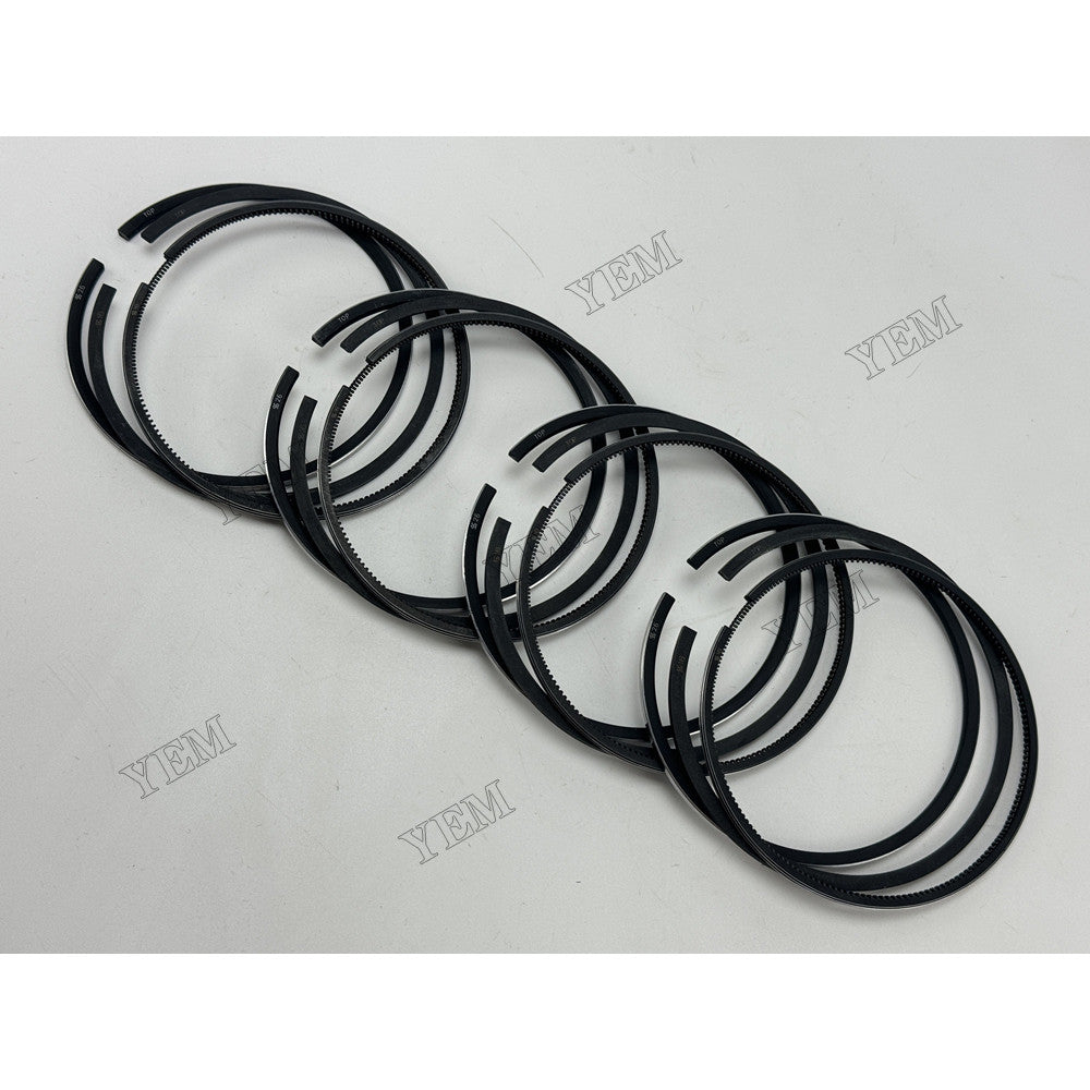 YEM Parts 4 pcs Piston Rings Set STD 800117610000 for Deutz TD2.9L4 Engine For Deutz