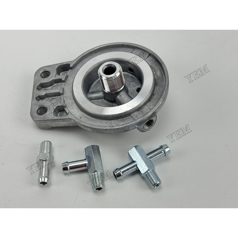 YEM Parts Fuel Filter Head 129004-55612 for Yanmar 4TNE88 Engine Spare Parts For Yanmar