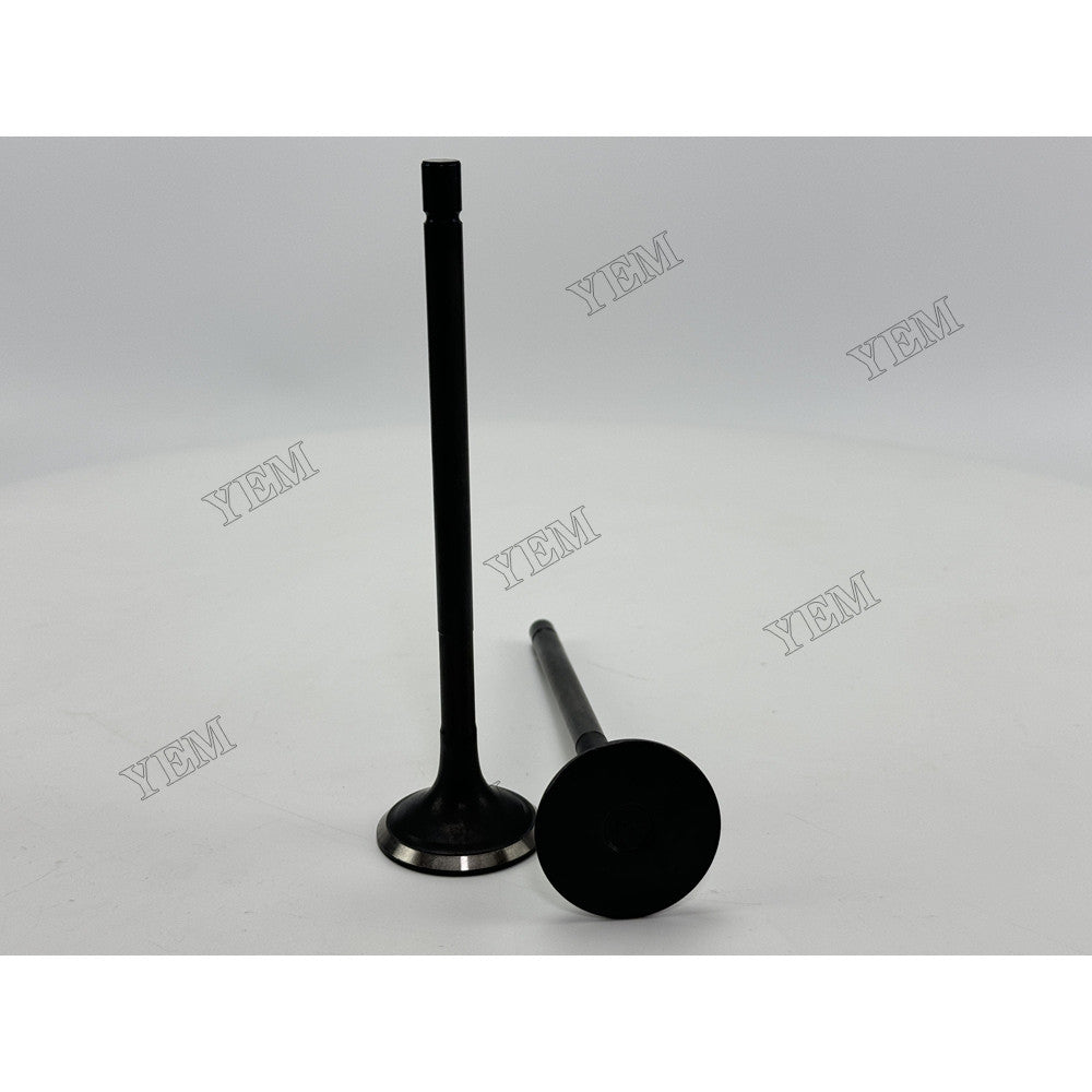 YEM Parts 12 pcs Exhaust Valve 6150-42-4210 for Komatsu SAA6D125E-3 Engine For Komatsu
