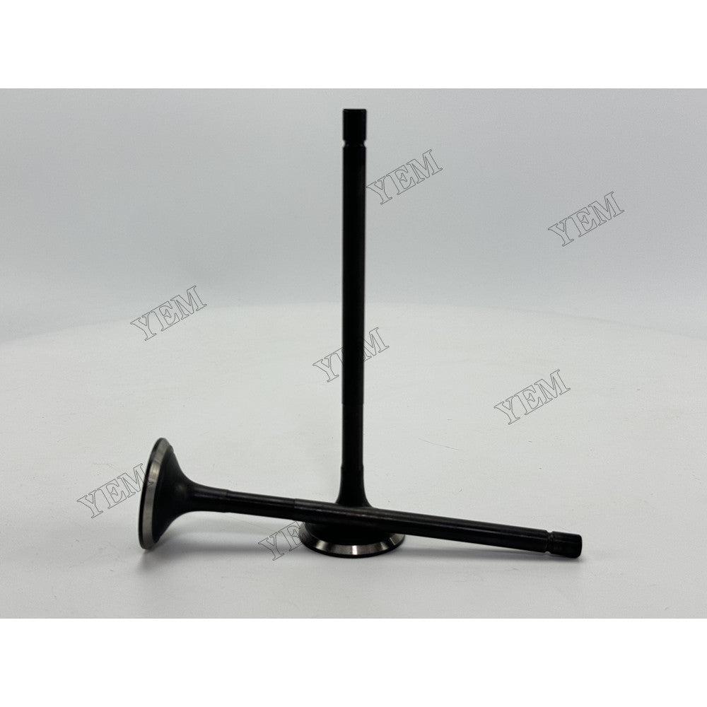 YEM Parts 12 pcs Exhaust Valve 6150-42-4210 for Komatsu SAA6D125E-3 Engine For Komatsu