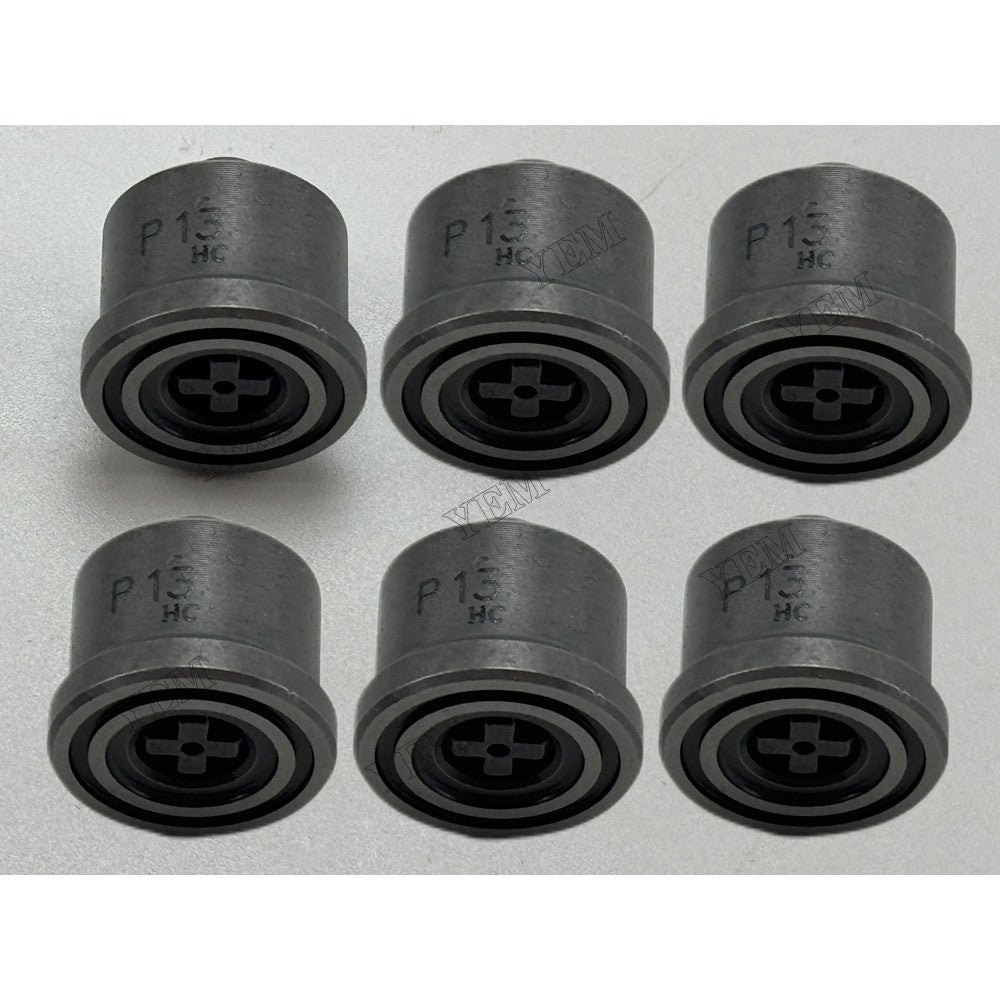 YEM Parts 6 pcs Outlet Valve 134110-1420 for Komatsu Engine Engine Spare Parts For Komatsu