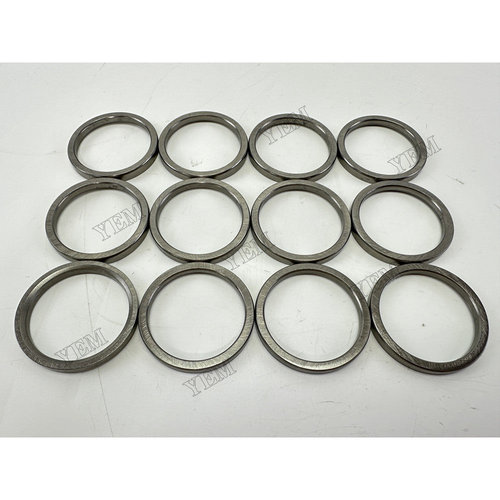YEM Parts 12 pcs Intake Valve Seat 4059215 for Cummins ISX450 Engine For Cummins