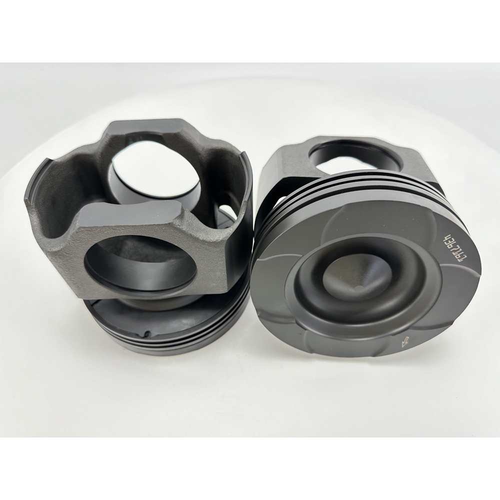 YEM Parts 6 pcs Piston with Pin STD 3684472 for Cummins ISX450, ISX15, QSX15 Engine For Cummins
