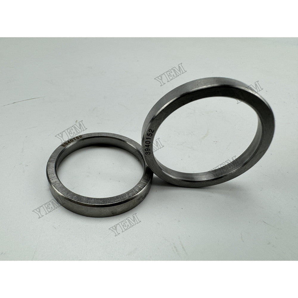 YEM Parts 6 pcs Intake Valve Seat 3940152 for Cummins QSL9 Engine For Cummins