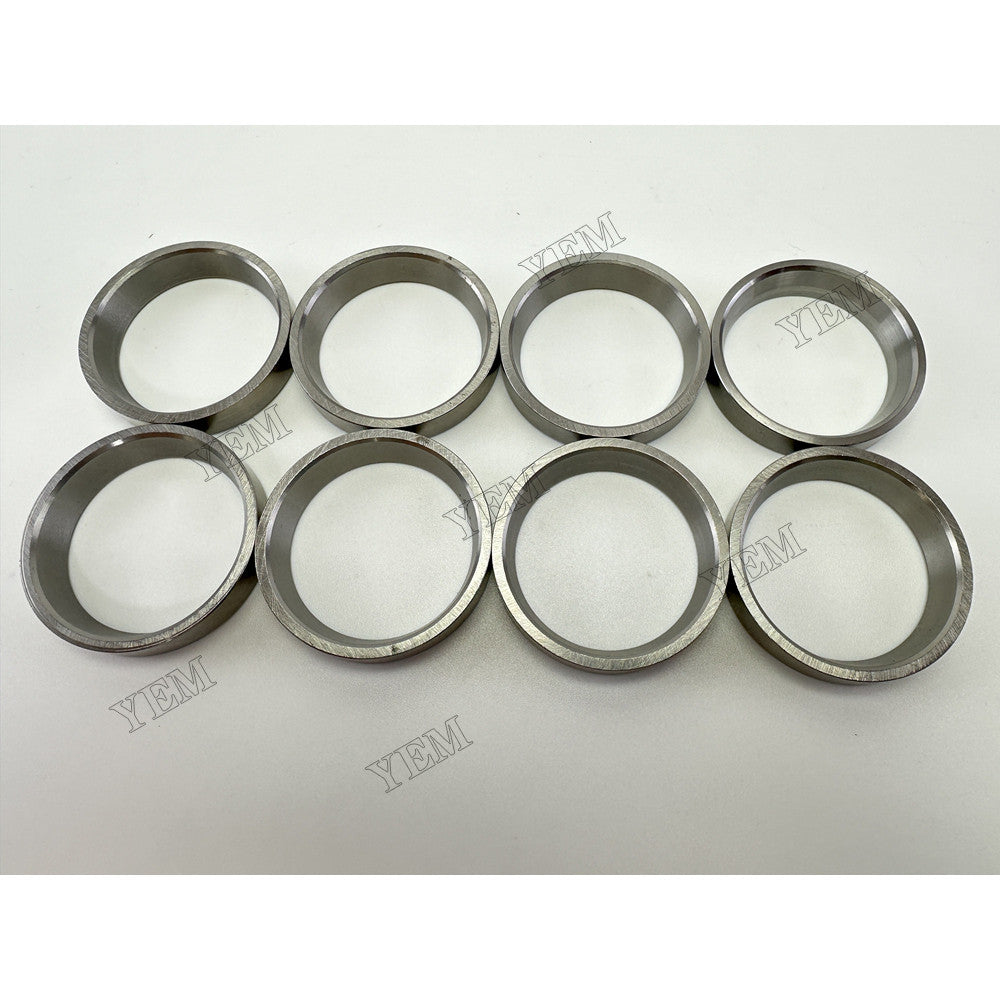YEM Parts 8 pcs Exhaust Valve Seat for Doosan DP158LD Engine