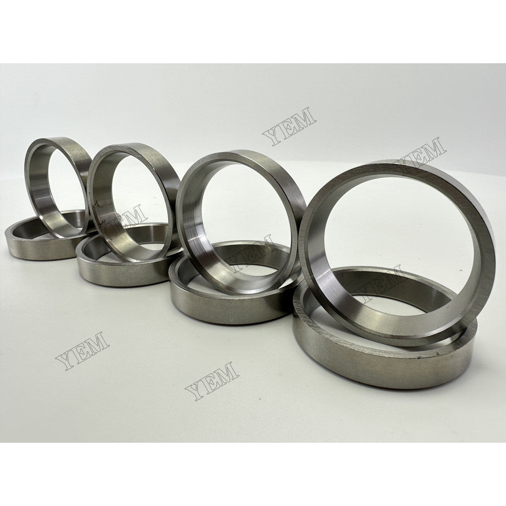 YEM Parts 8 pcs Exhaust Valve Seat for Doosan DP158LD Engine For Doosan