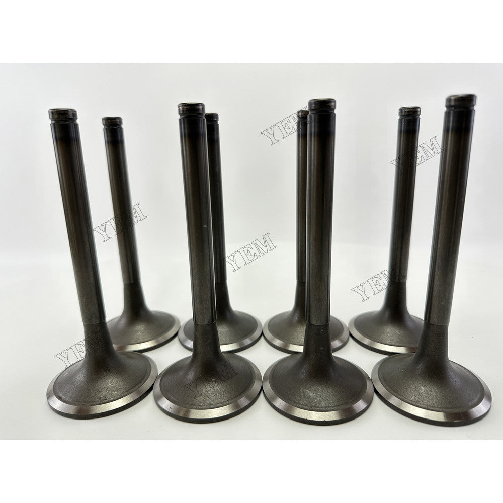 YEM Parts 8 pcs Intake Valve for Doosan DP158LD Engine Engine Spare Parts For Doosan