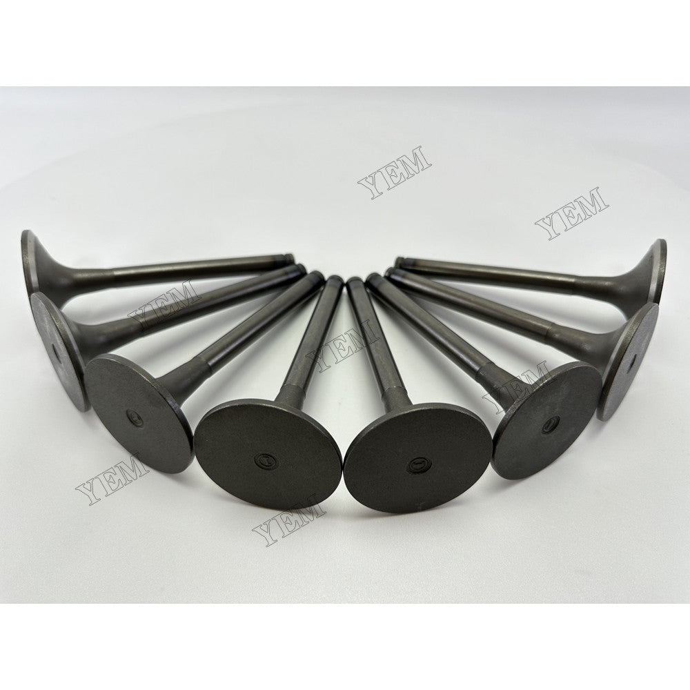 YEM Parts 8 pcs Intake Valve for Doosan DP158LD Engine Engine Spare Parts For Doosan