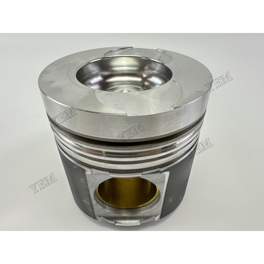 YEM Parts 8 pcs Piston with Pin and Circlips STD for Doosan DP158LD Engine For Doosan